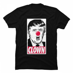 donald trump clown shirt